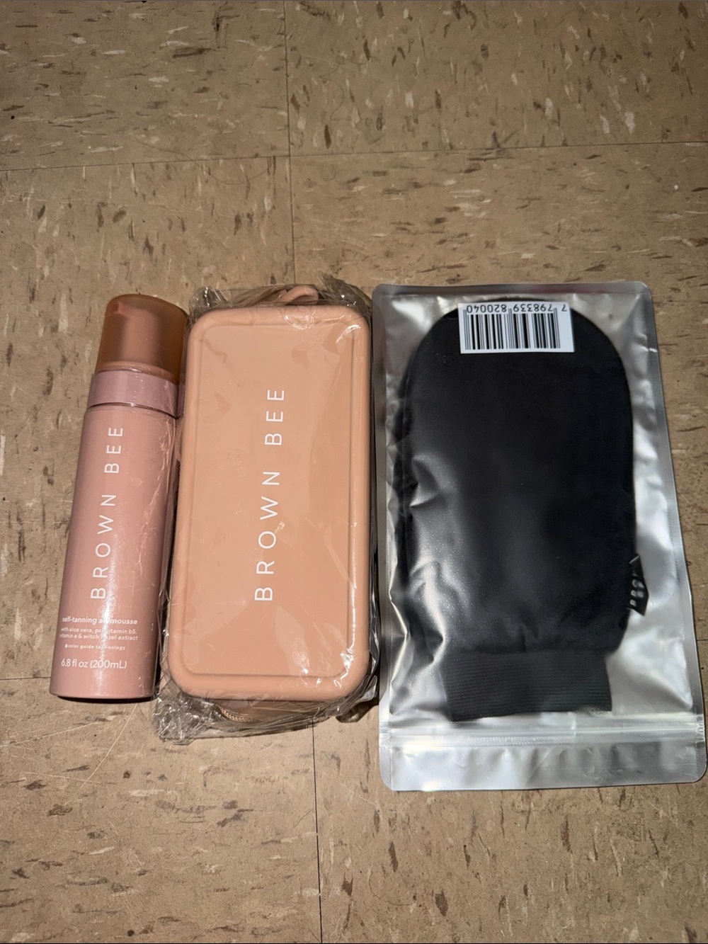 Brown Bee Self Tanning kit